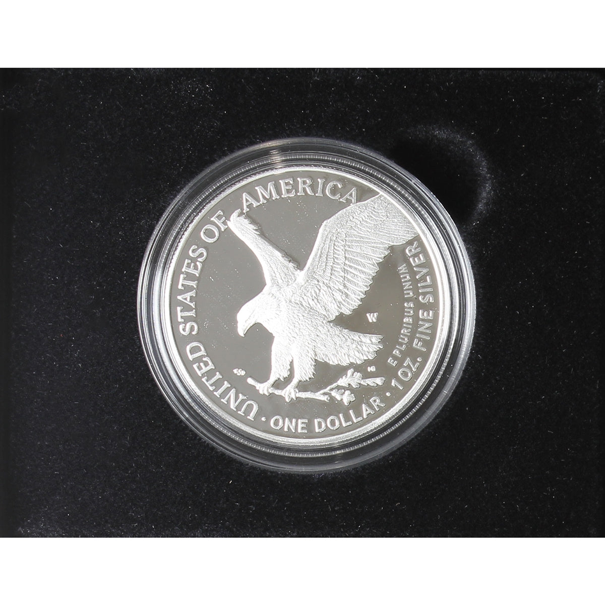2023 W USA $1 American Eagle Proof 1oz. .999 Silver with CoA in Box (No Tax)