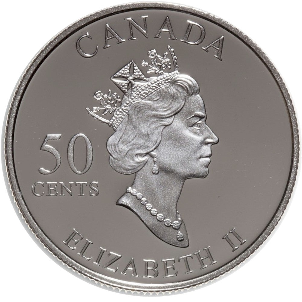 2003 Canada 50-cent Acadien de Caraquet Festival Sterling Silver