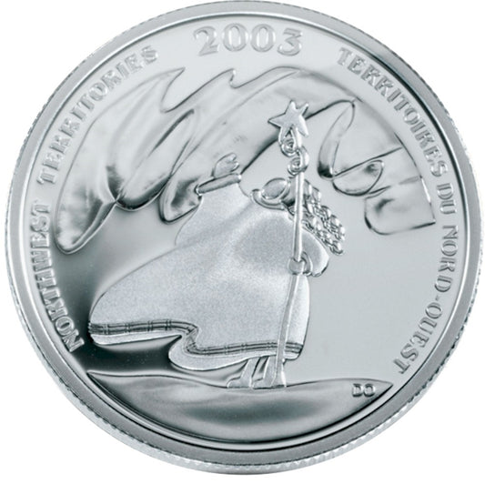 2003 Canada 50-cent Great Northern Arts Festival Sterling Silver