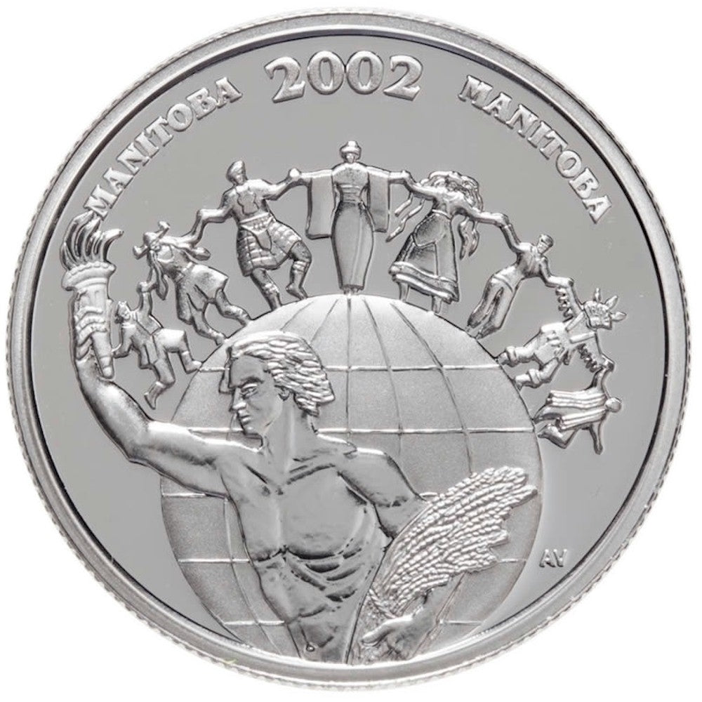 2002 50-cent Festivals of Canada - Folklorama Sterling Silver