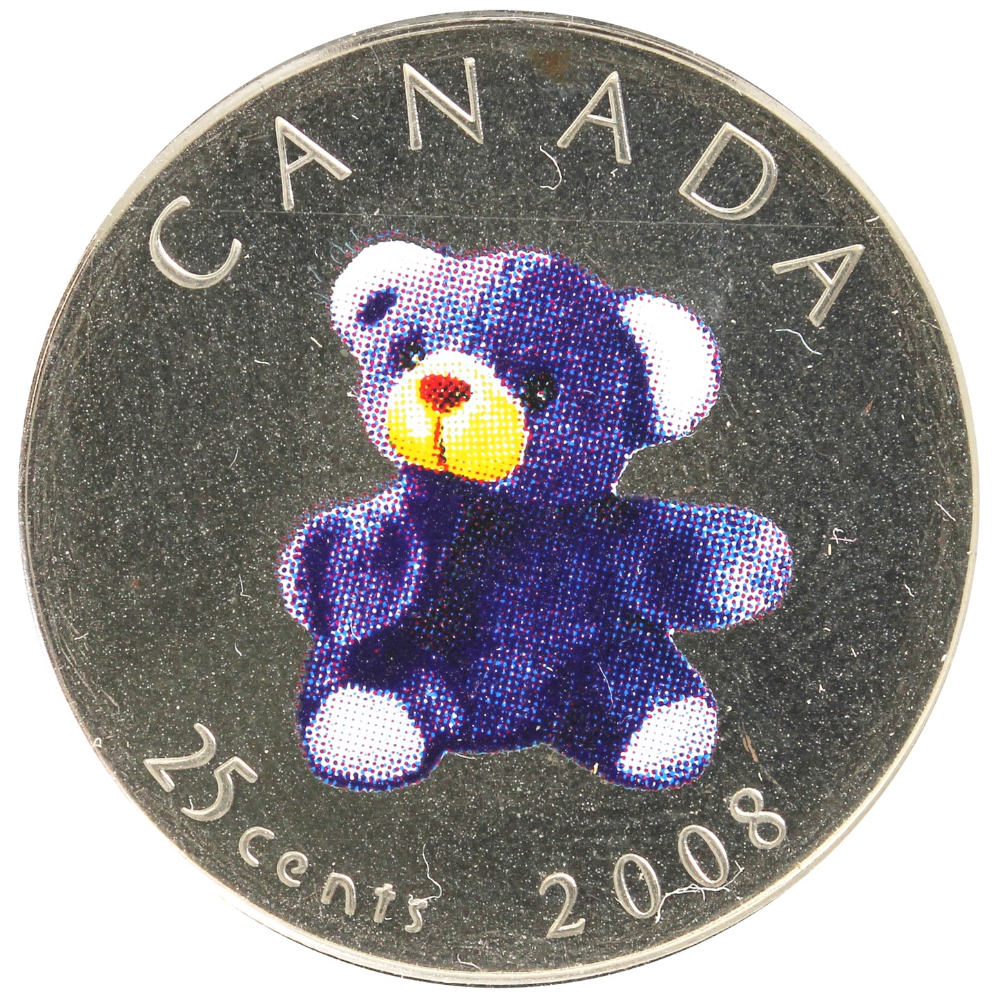 2008 Coloured Baby 25-cents Proof Like (spot)