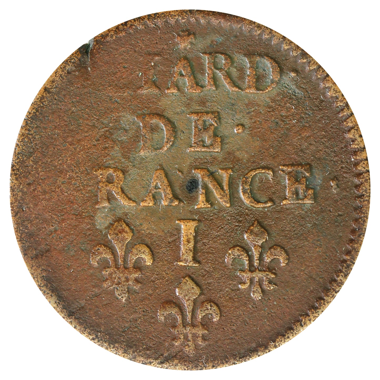 France 1657I Louis XV Laird de France, Limoges Mint