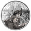 2019 Canada 75th Ann. of D-Day Coloured Proof Silver Dollar (No Tax) Square Capsule