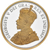2021 Canada 100th Ann. of Bluenose Gold Plated Fine Silver in Square Capsule (No Tax)
