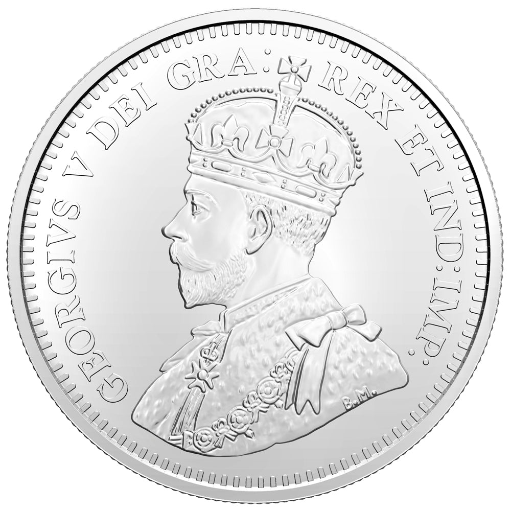 2021 Canada 100th Ann. of Bluenose Brilliant UNC Fine Silver (in Square Capsule) No Tax