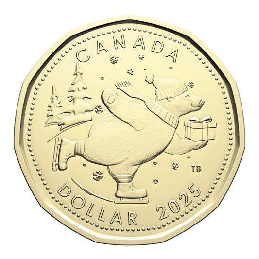 2025 Holiday Canada Loon Dollar Brilliant Uncirculated (MS63)