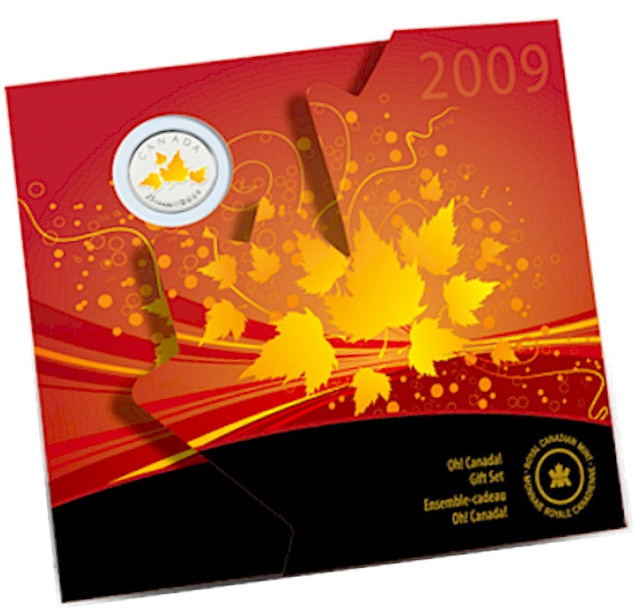 2009 Oh Canada 25-cent Gift Set.