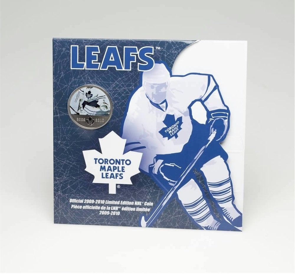2010 Canada 50-cent Toronto Maple Leafs On-Ice-Action NHL Coin