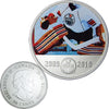 2010 Canada 50-cent Edmonton Oilers On-Ice-Action NHL Coin