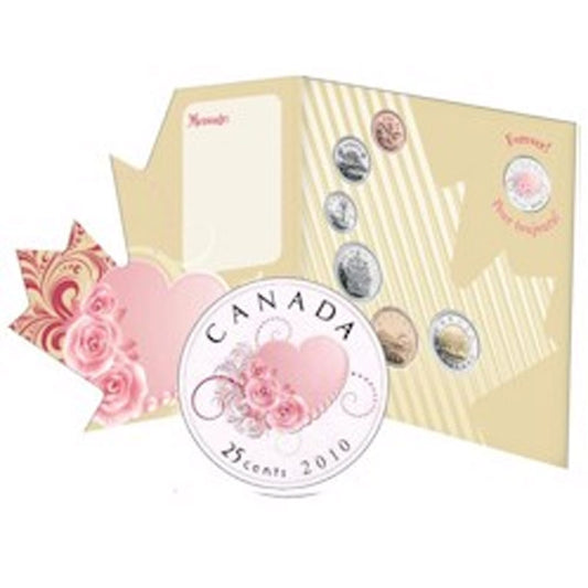2010 Canada Wedding (Forever Heart) 7-coin Gift Set