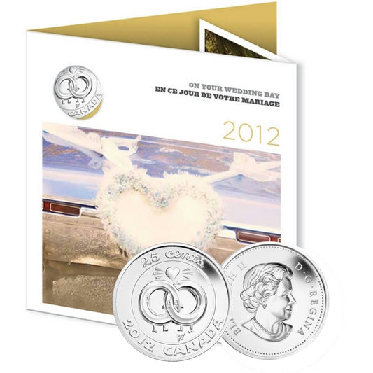 2012 Canada Wedding 6-coin Gift Set