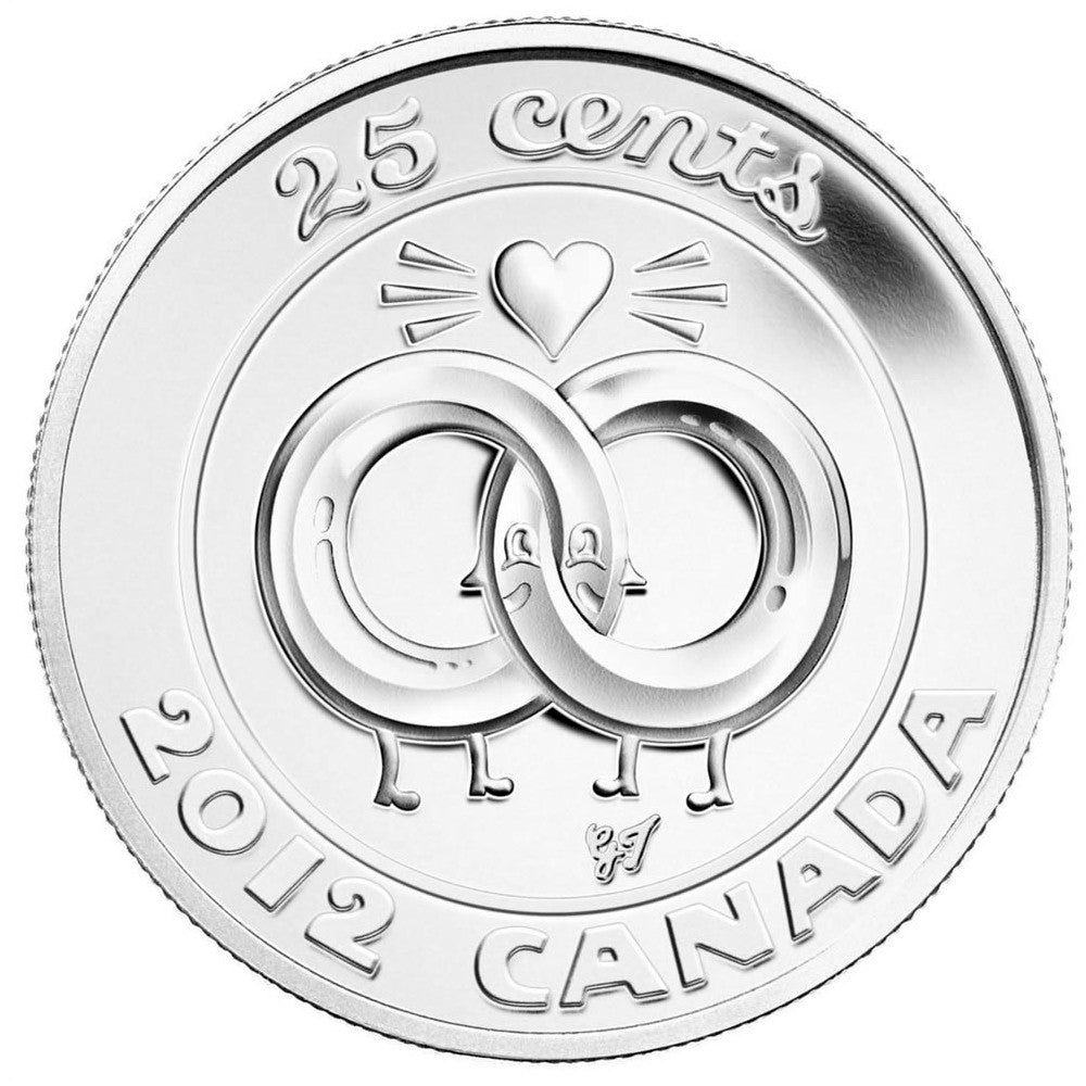 2012 Canada Wedding 6-coin Gift Set