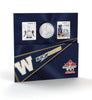 2012 Canada 25-cent Winnipeg Blue Bombers CFL Coin and Stamp Set.