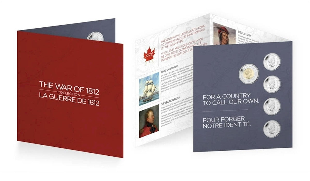 2012-2013 Canada The War of 1812 Commemorative Gift Set