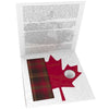 2013 Canada 50-cent The Maple Leaf Tartan with Tartan Swatch