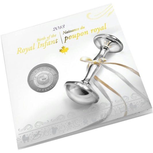 2013 Canada 25-cent Birth of the Royal Infant