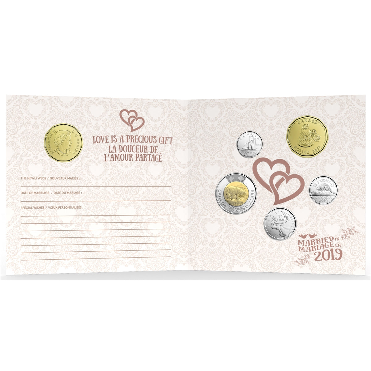 2019 Canada Wedding Gift Set