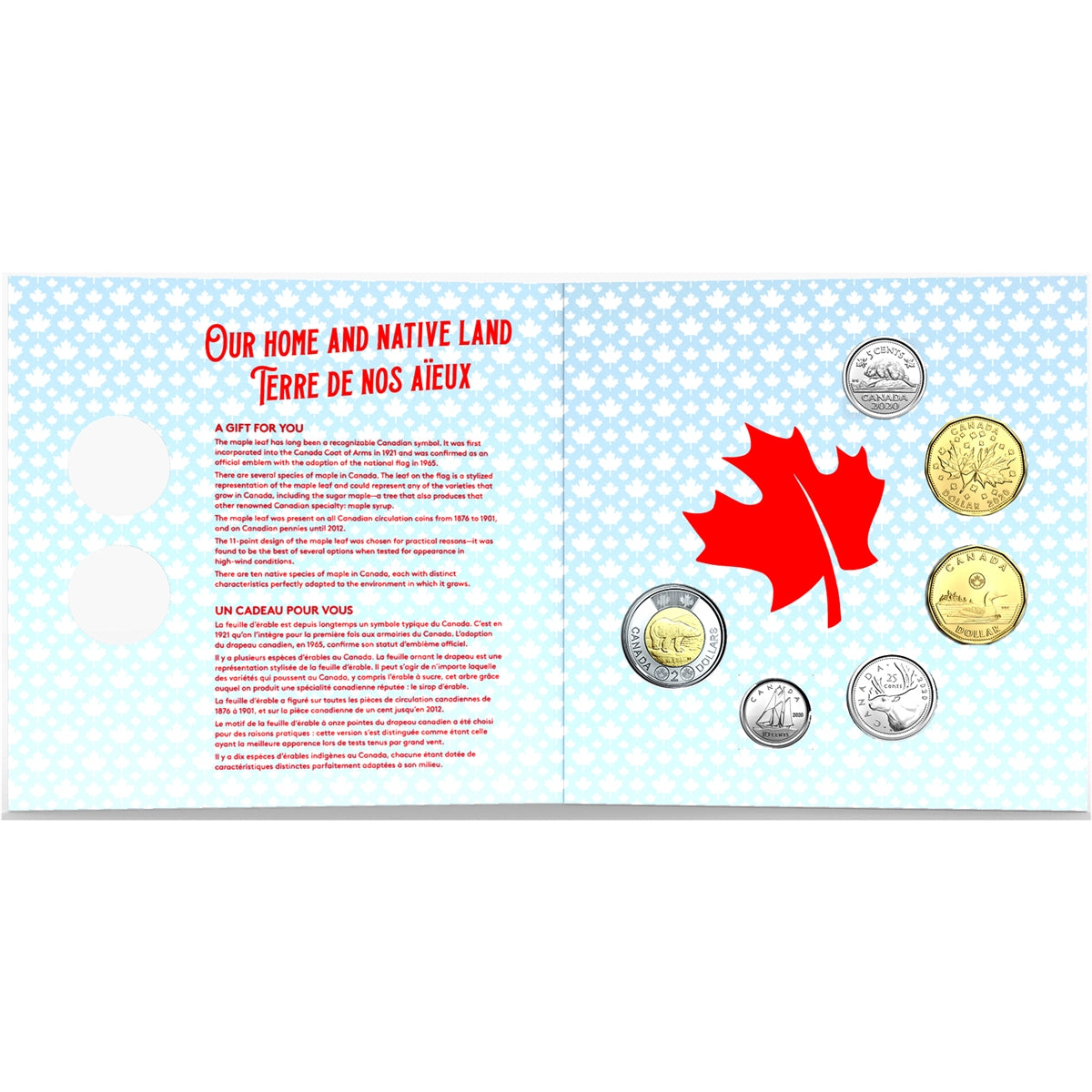 2020 O Canada Gift Coin Set