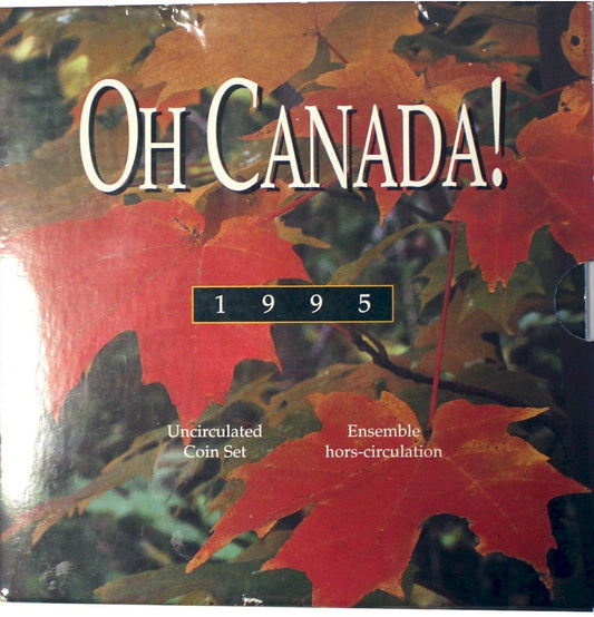1995 Oh Canada Set (includes Peacekeeping Commemorative $1)