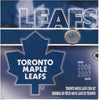 2007 Canada Toronto Maple Leafs NHL Coin Set with Colourized 25 Cents.