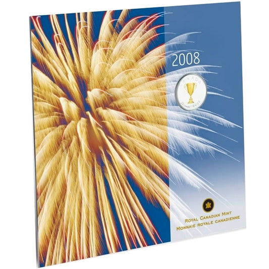 2008 Canada Congratulations 25-cent Gift Set - Trophy.
