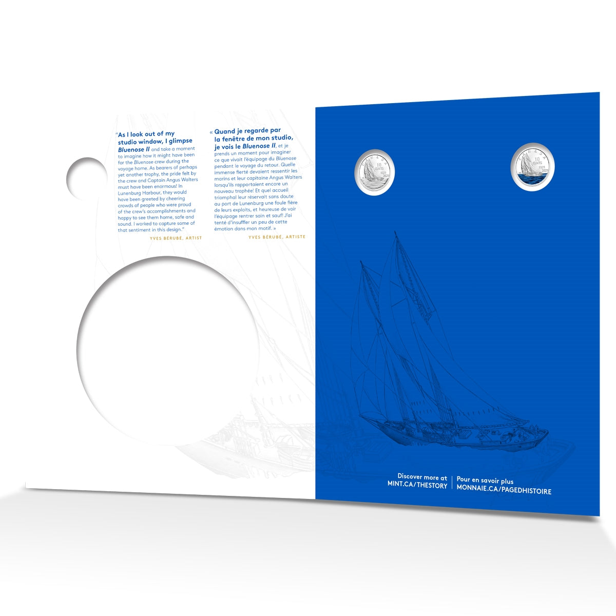 2021 Canada 100th Anniversary of the Bluenose Keepsake Set
