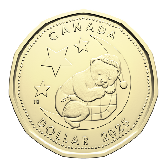 2025 Baby Canada Loon Dollar Brilliant Uncirculated (MS63)