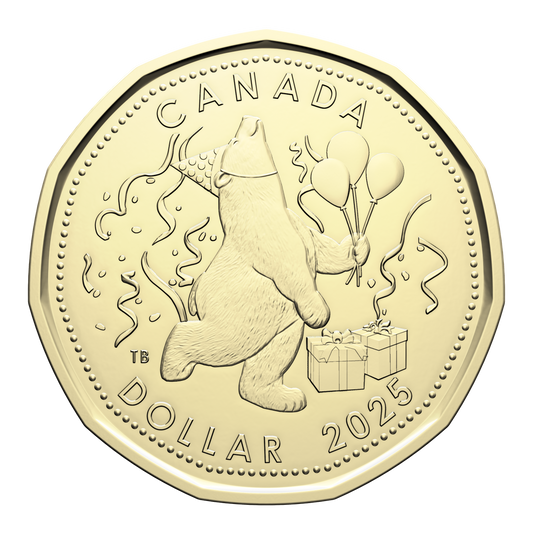2025 Birthday Canada Loon Dollar Brilliant Uncirculated (MS63)