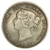 1858 Small Date 5-cents F-VF (F15) (Impaired)