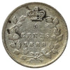 1888 Canada 5-cents Fine (F12) (Impaired)