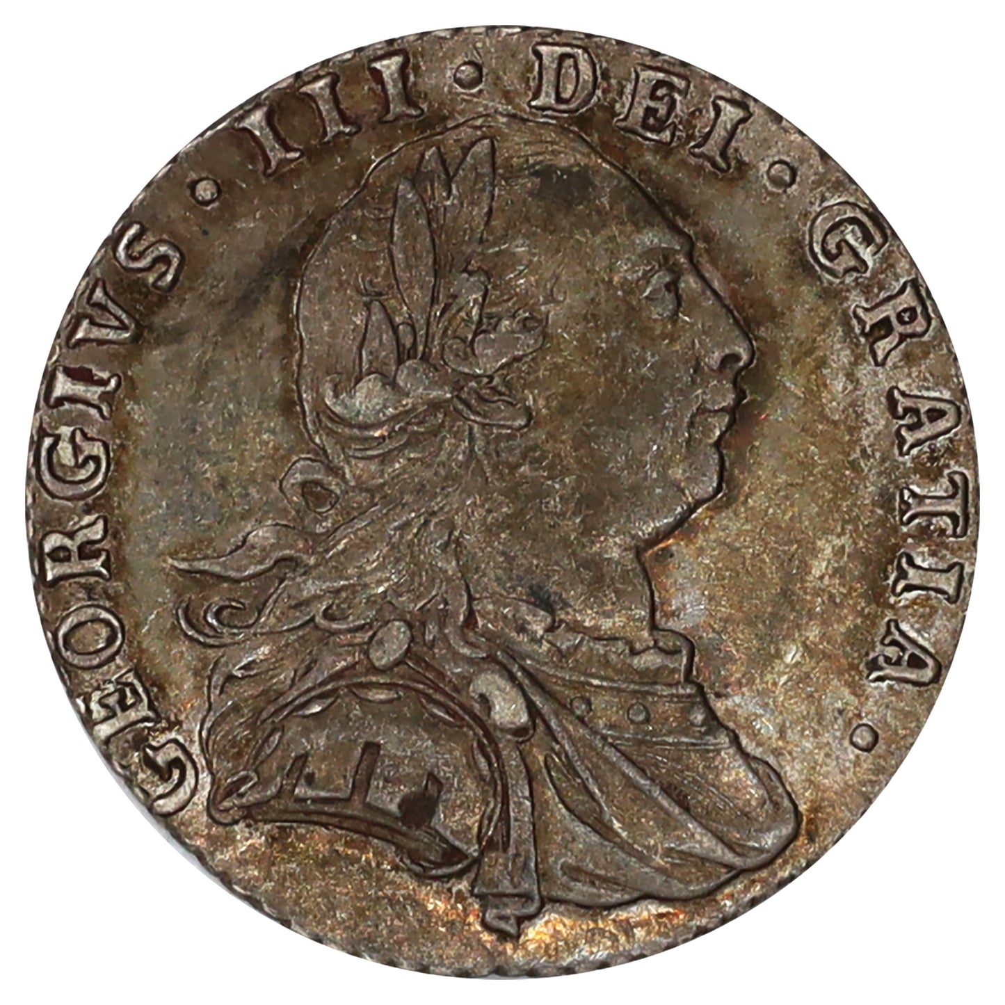 Great Britain 1787 George III Sixpence