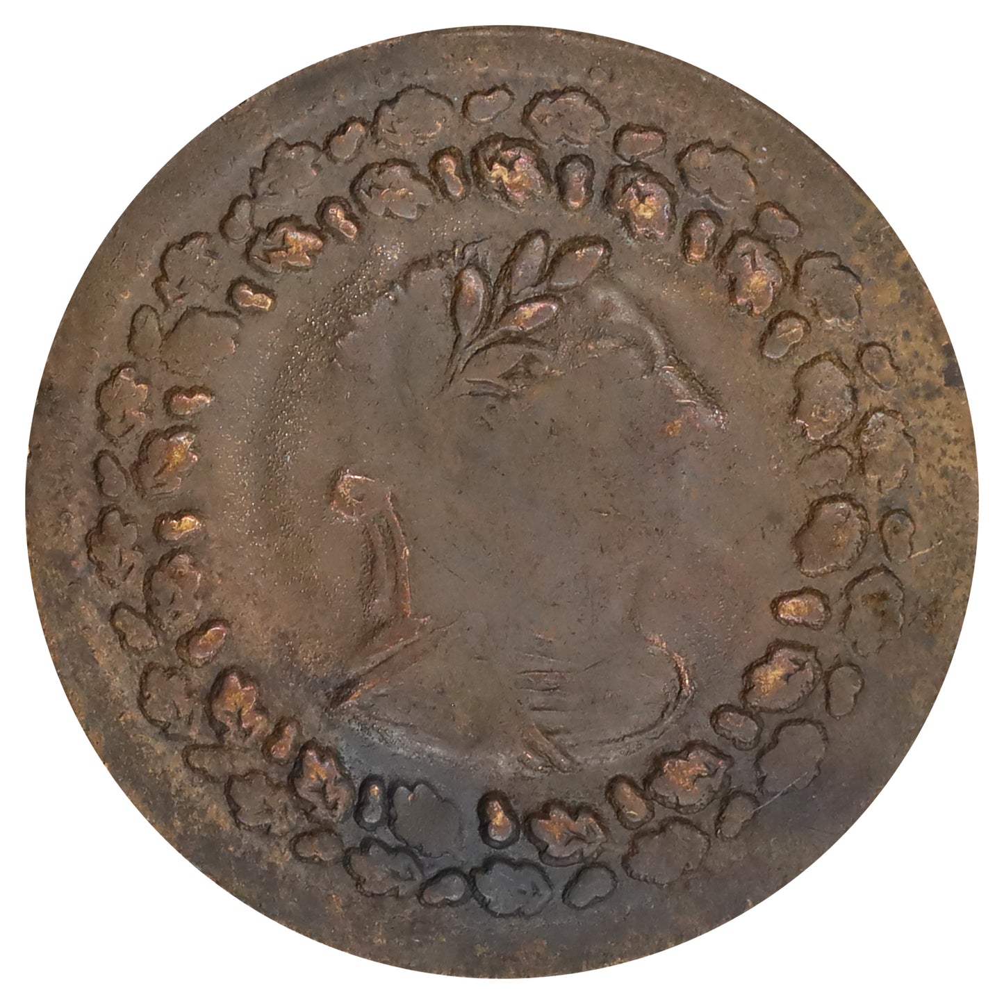 LC-48-1 1812 Lower Canada Tiffin Token Uncirculated (MS60) (Scratched)