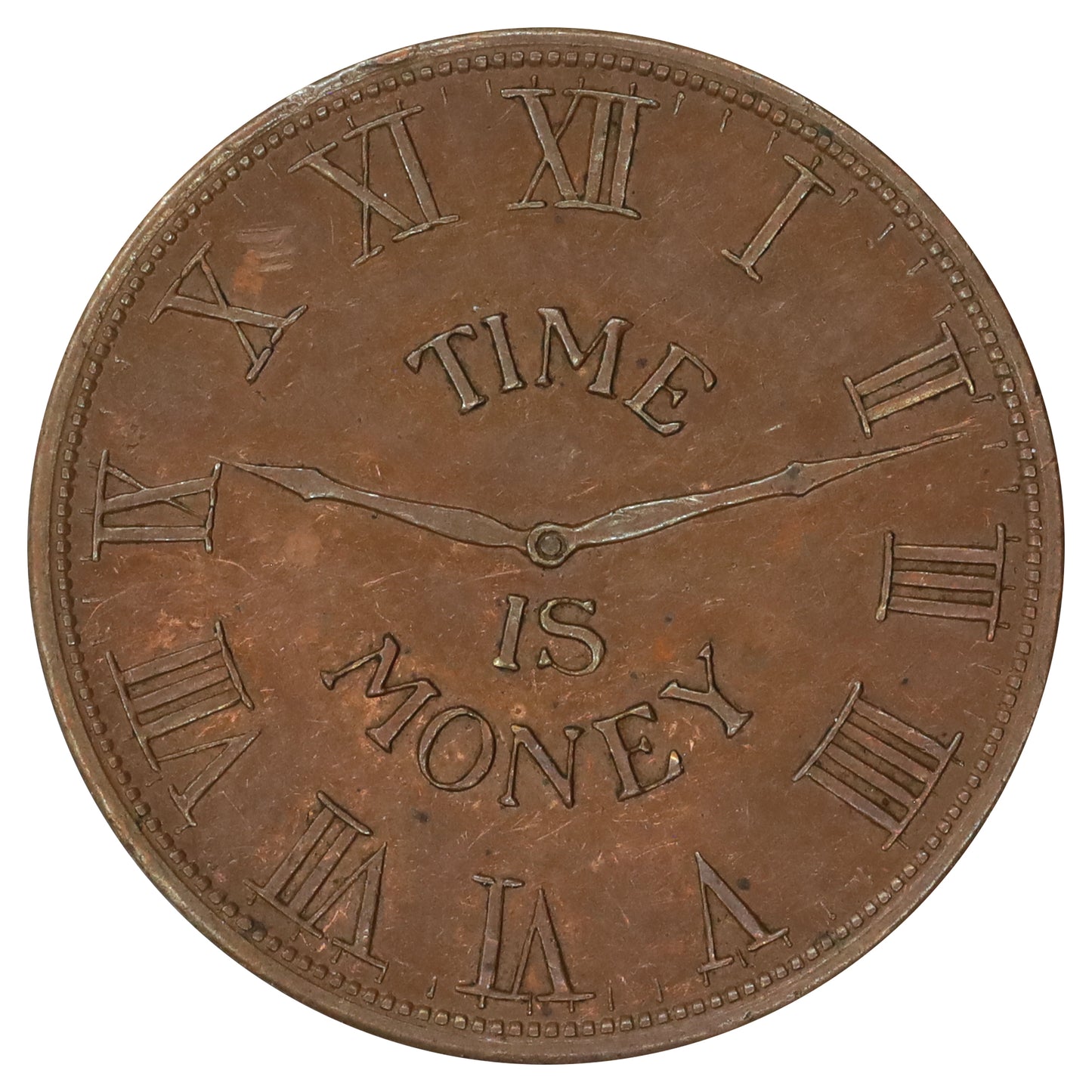 1837 USA C.D. Peacock Hard Times Token, Chicago, IL