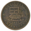 1837 USA Illustrious Predecessor Hard Times Token