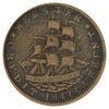 1841 USA Daniel Webster Millions for Defence Hard Times Token