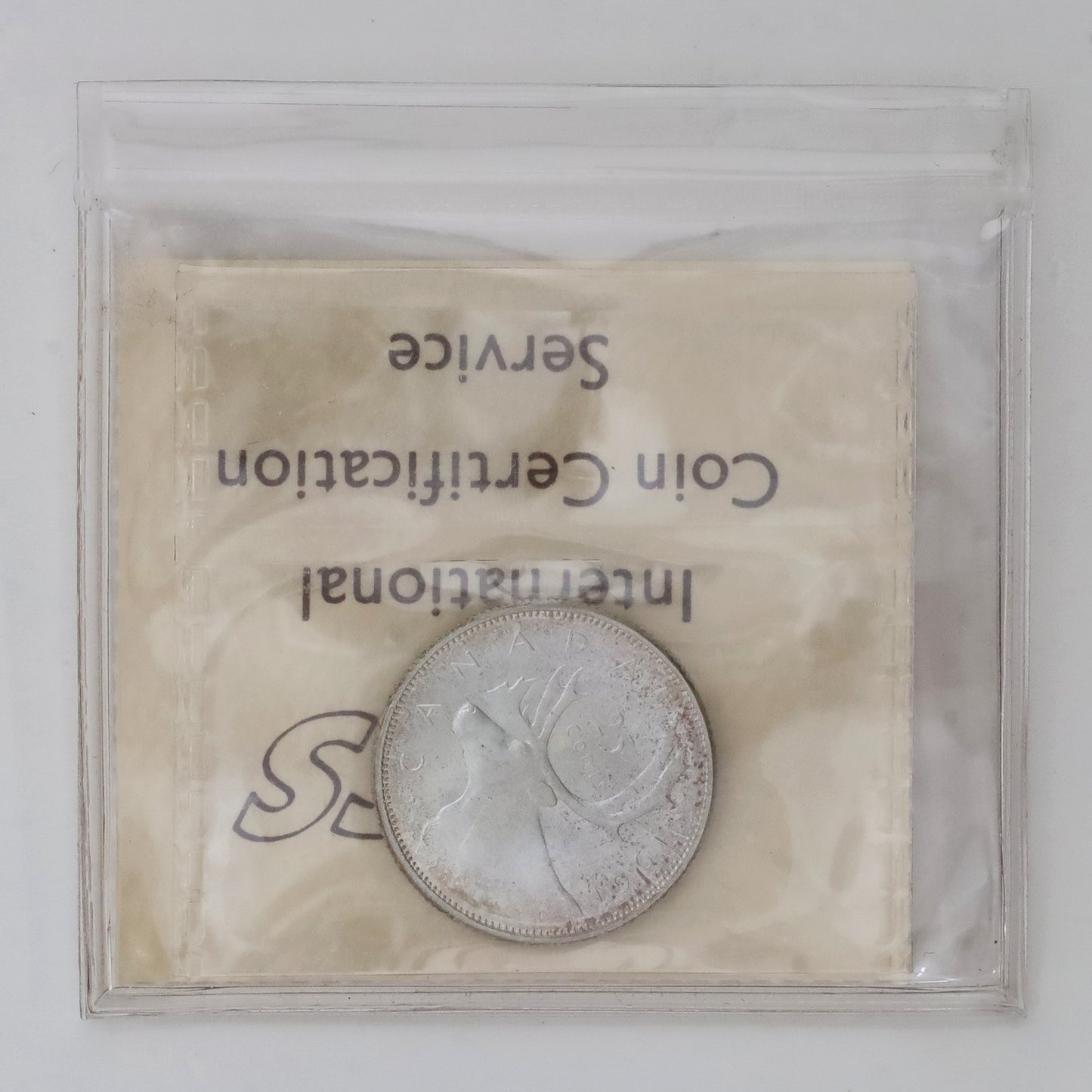 1961 Canada 25-cents ICCS Certified MS65 (Toned)