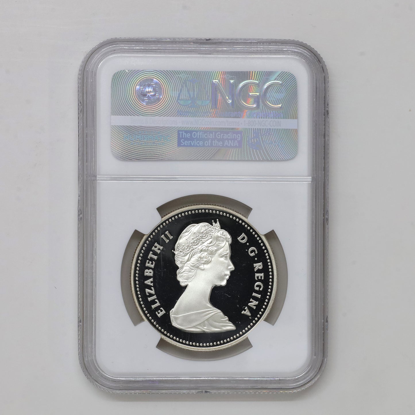 1982 Canada City of Regina Centennial Proof .50 Silver Dollar NGC Cert. PF67 Ultra Cameo
