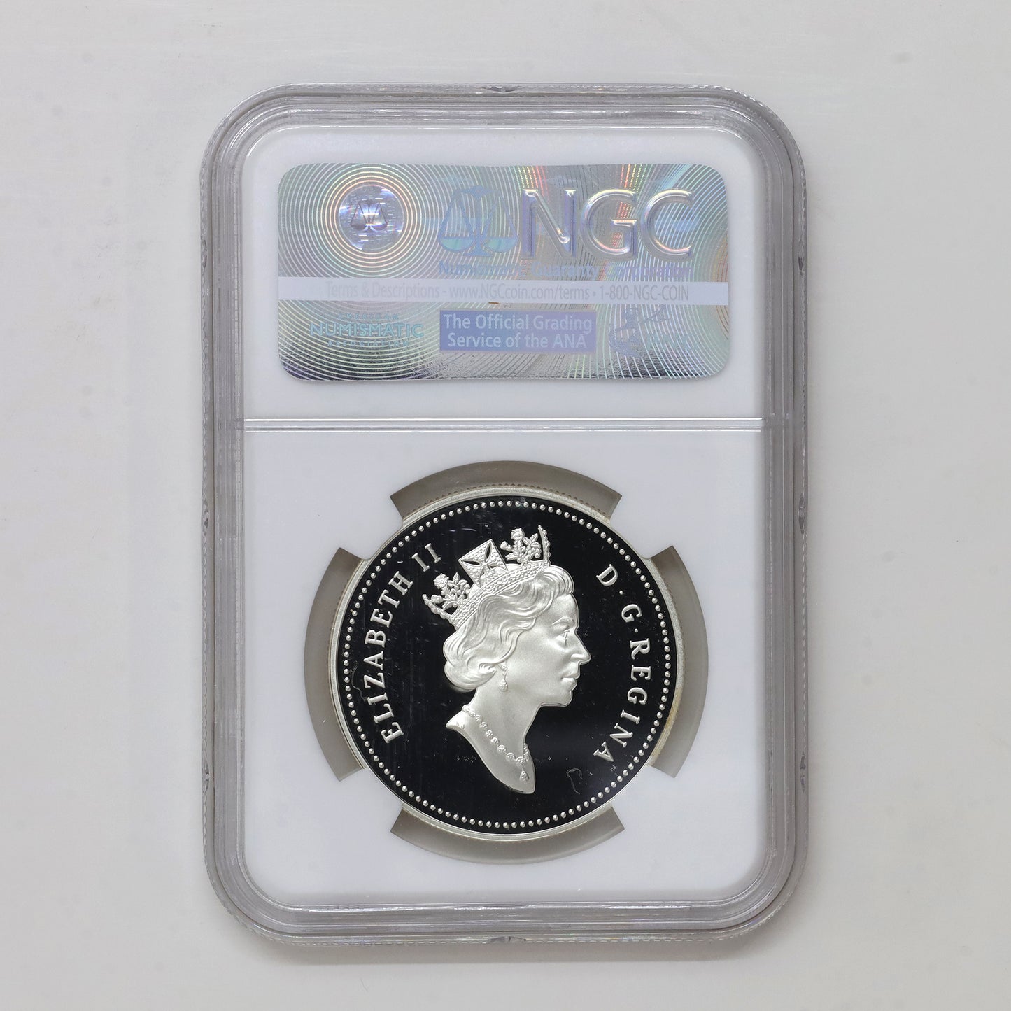 1993 Canada Stanley Cup Centennial Proof .925 Silver Dollar NGC Cert. PF69 Ultra Cameo