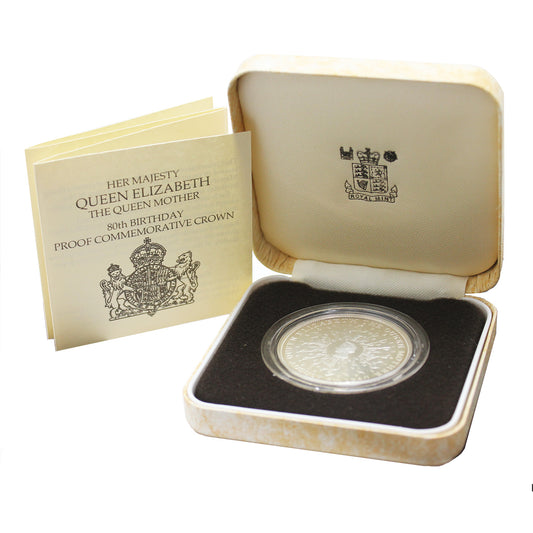 Great Britain 1980 Commemorative Crown 25p Sterling Proof (Impaired)