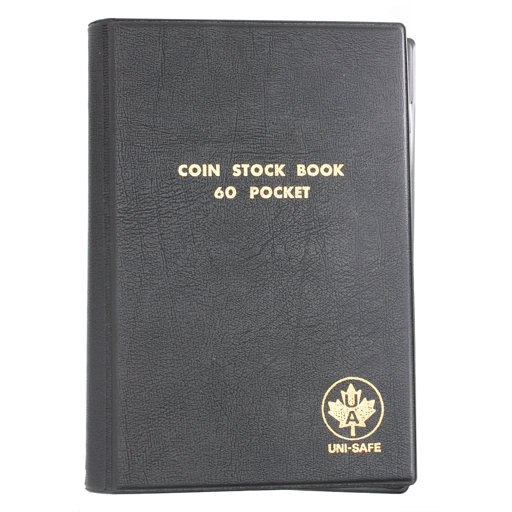 Uni-Safe 60 Pocket Coin Stock Book