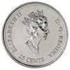 Dot Variety 1999 February Canada 25-Cents Choice BU (MS64)
