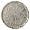 1891 Obv. 5 Canada 5-Cents Very Fine (VF20) Scratched, Cleaned, or Impaired