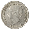 1891 Obv. 5 Canada 5-Cents Very Fine (VF20) Scratched, Cleaned, or Impaired