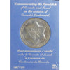 1967 Canada-Israel Friendship Celebrating Canada's Centennial Medallion