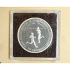 Turks & Caicos 1978 20 Crowns Commonwealth Games Sterling Proof in Box (Impaired)