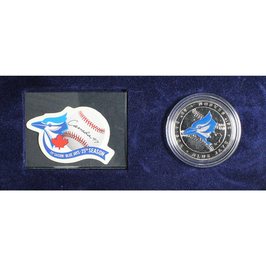 2001 Canada 25th Season of the Toronto Blue Jays Stamp & Medallion Set (Issues)