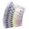 Lot of 9x 2001 & 2005 Canada $10 Notes, K-D or J-D, CUNC or GUNC, 9Pcs