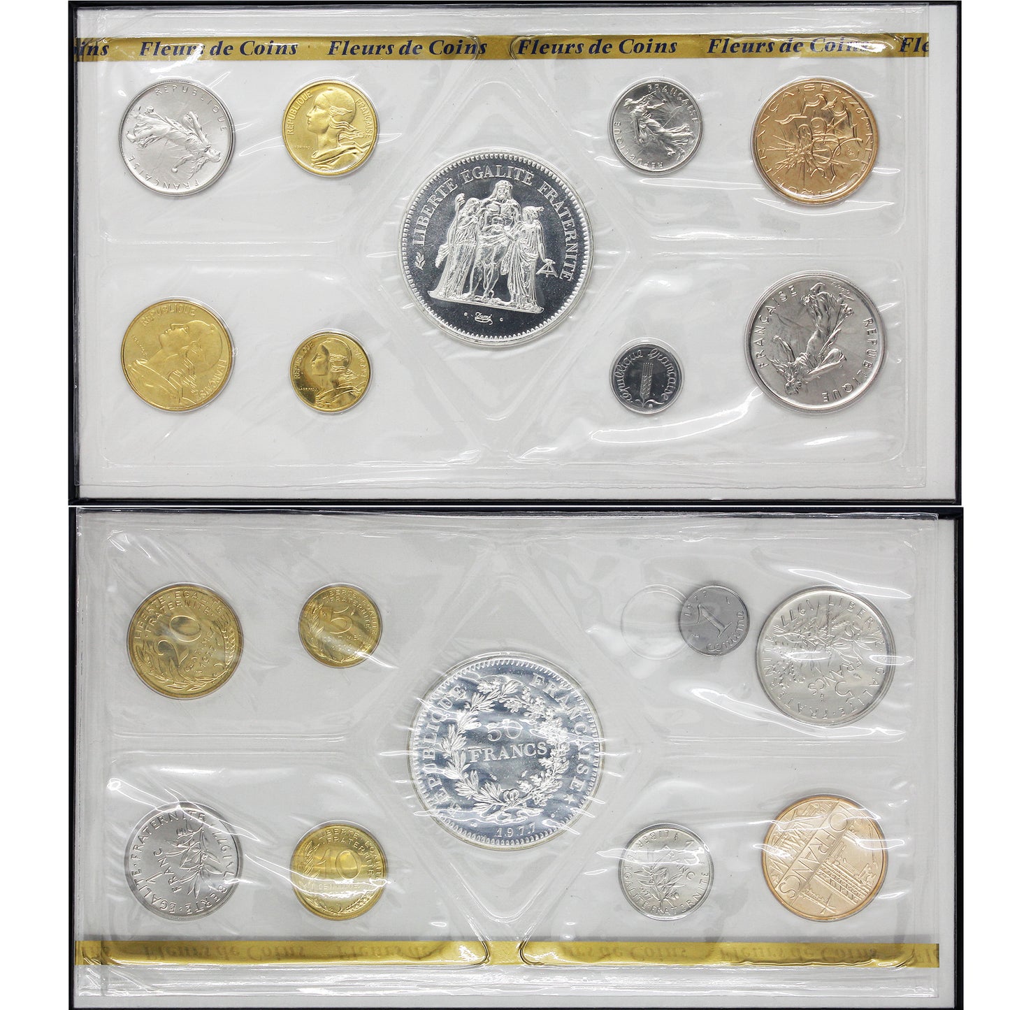 France 1977 Proof Like Set