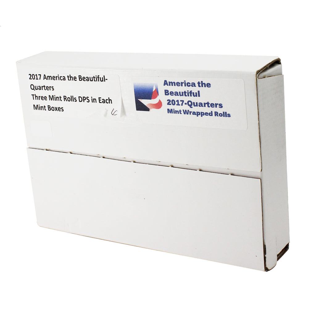 Set of 3x 2017 PDS USA National Parks - Ellis Island Rolls, Unopened