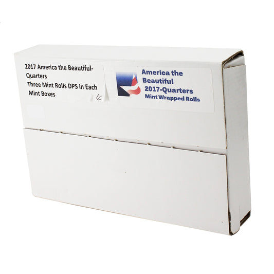 Set of 3x 2017 PDS USA National Parks - Ellis Island Rolls, Unopened